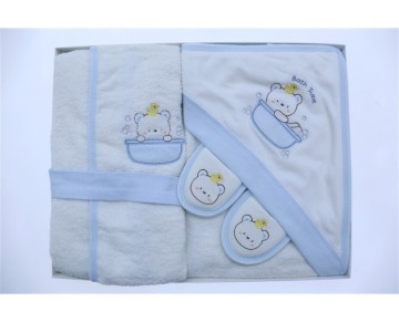 0/24 ay  2025111-LÜX BEKBEK BORNOZ SETİ