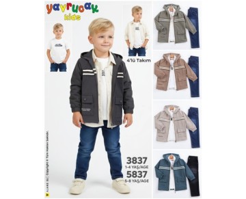 5/8 YAŞ-5837-4 LÜ TAKIM