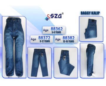 5/8 YAŞ-88362-SZG ERKEK KOT PANTOLON