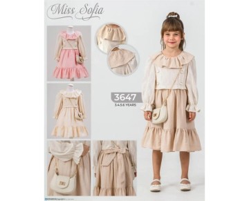 3-6 YAS -3647- ELBISE