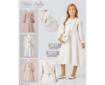 9-12 YAS -3672- ELBISE