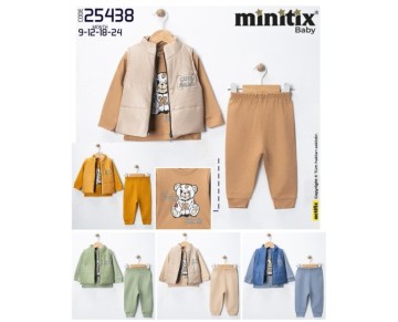 9/24 AY-25438-CUTE BEAR TAKİM