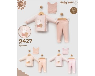 0/3 AY-9427-ÇİZGİLİ TAVŞAN-3 LÜ ZBN TKM