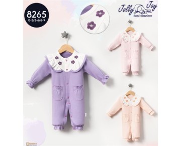 3/9 AY AY-8265-ÇİÇEK NAKIŞLI KIZ TULUM