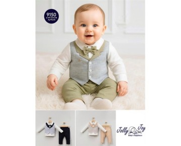 9/18 AY 9150-SAHTE YELEKLİ ERKEK İKİLİ TAKIM