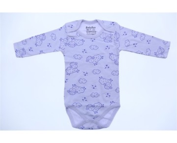 1/3 yaş 708332-BABYTOO BUYUK KUZU DESENLI KOLLU BADI