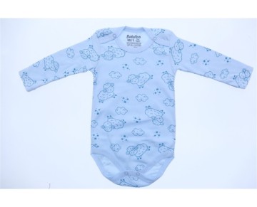 1/3 yaş 708332-BABYTOO BUYUK KUZU DESENLI KOLLU BADI