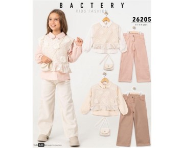 6/9 YAŞ-26205-3 LÜ TRİKO TAKIM