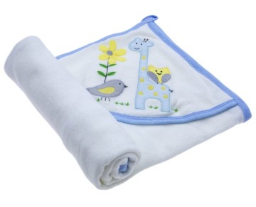 KUS VE ZURAFA NAKISLI HAVLU