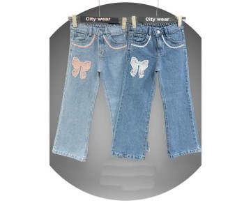 2/6 YAŞ-4588-citywear kız pantolon