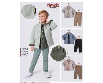 2/5 YAŞ-3018-ÜÇLÜ TAKIM