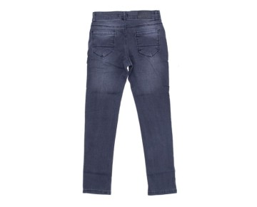 13-17 YAS ERKEK LIKRALI KRINKIL YIPRAT. GRI KOT PANTOLON 5612