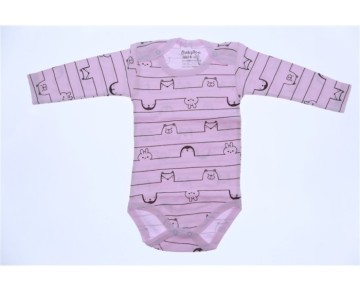 1/3 YAŞ -708330-BABYTOO BUYUK CIZGILI HAYVAN DESENLI KOLLU BADI