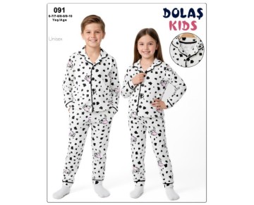 7/10 YAŞ 091- PIJAMA TAKIM