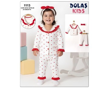 6-24 AY -1113- PIJAMA TAKIM