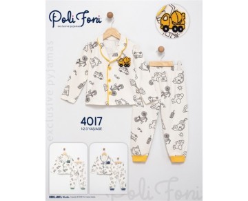 1-3 YAS -4017- PIJAMA TAKIM