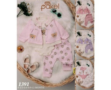 3/12 ay 1391-AYI NAKIŞLI KIZ ÜÇLÜ TAKIM