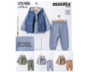 9/24 AY-25406-COOL YELEKLİ TAKİM