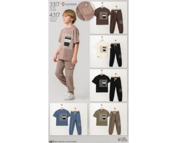 5/8 YAŞ-3317-BASKILI TAKIM