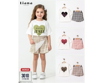 2/5 YAŞ-3010-2 Lİ KIZ TAKIM