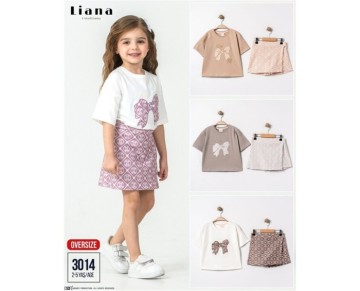 2/5 YAŞ-3014-2 Lİ KIZ TAKIM