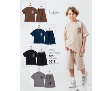 9/12 YAŞ-01011-ENJEKSİYON BASKILI ERKEK TAKIM