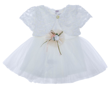 9/18 AY 428 TÜL BOLEROLU ELBİSE