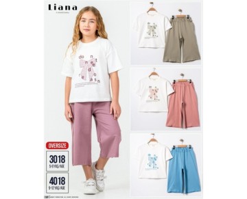 9/12 YAŞ-4018-2 Lİ KIZ TAKIM