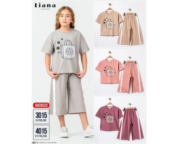 5/8 YAŞ-3015-2 Lİ KIZ TAKIM