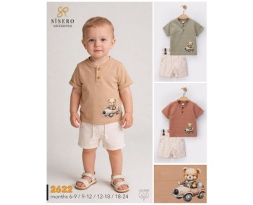 6/18 AY-2622-ERKEK BEBEK AYLIK TAKIM