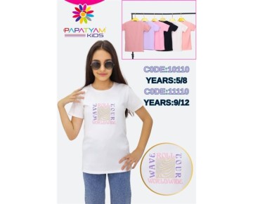 9/12 YAŞ-11110-BASKILI TISORT