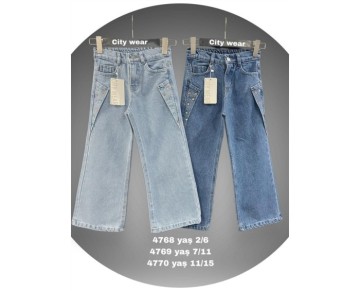 11/15 YAŞ-4770-citywear kız pantolon