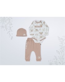 6/9 AY 18384 Erkek Dinosaurs  3P Badili Takım