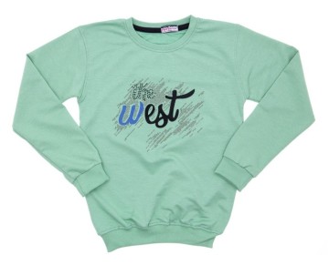 13/16 YAŞ 10479 WEST NAKISLI SWEAT