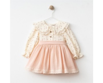 9/24 AY 1014 BEBE YAKALI MÜSLİN