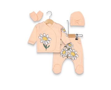 0/6 AY 6152 PAPATYALI BASKILI ÖZEL KUMAŞ BEŞLİ ZIBIN