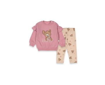 6/24 AY 1271 MEVSİMLİK GEYİK BASKILI BEBEK TAKIM