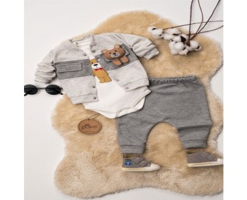 3/9 AY 1318 MOBİL AYICIKLI ÜÇLÜ TAKIM