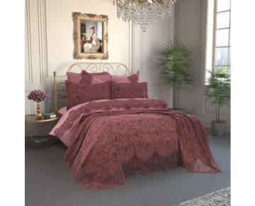 Anna Karina 10 Parça Evlilik Seti İsabella Mürdüm