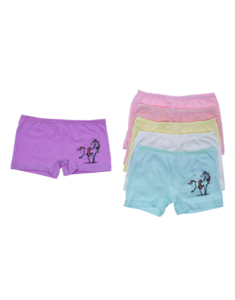 2/11 YAS 08510 KIZ ÇOCUK BASKILI BOXER