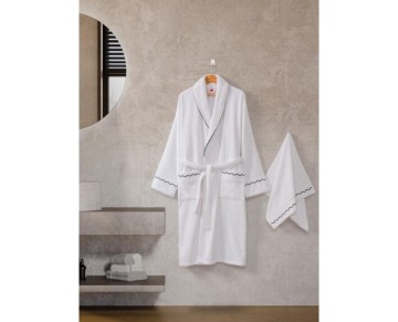 Cotton Box Classic Bornoz Seti Josina M-L Kadın