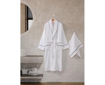 Cotton Box Classic Bornoz Seti Mahur M-L Unisex