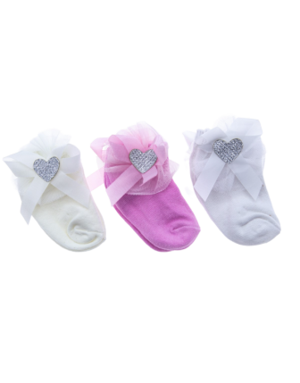 1/4 YAŞ 5017 AKSESUARLI BEBE PATİK