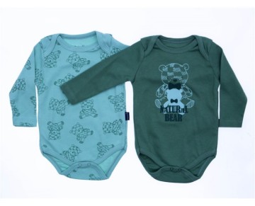 6/18 AY 18508 Erkek Natural Bear 4 Beden 2'in 1 Pack Badi