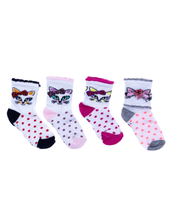 0/4 YAŞ 905 KEDİ DESEN PENYE SOKET ÇORAP