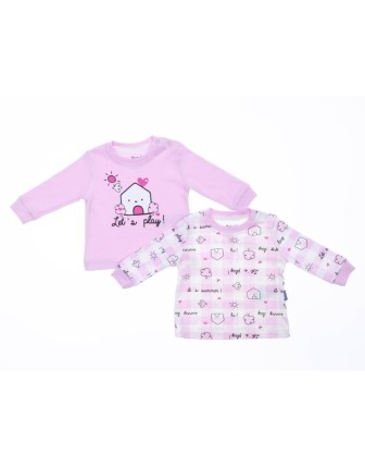 3/18 AY 16464 Kız Sunny Day 2'in 1 Pack Sweat