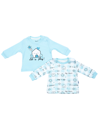 3/18 AY 16464 Kız Sunny Day 2'in 1 Pack Sweat