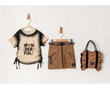 4/7 YAŞ 12160 3LÜ KIZ TAKIM