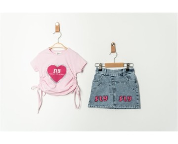 2/5 YAŞ -12116-2 Lİ KIZ TAKIM