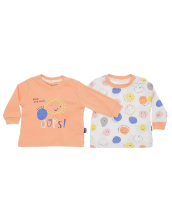 6/18 AY 18110 Erkek Smiles 4 Beden 2'in 1 Pack Sweat